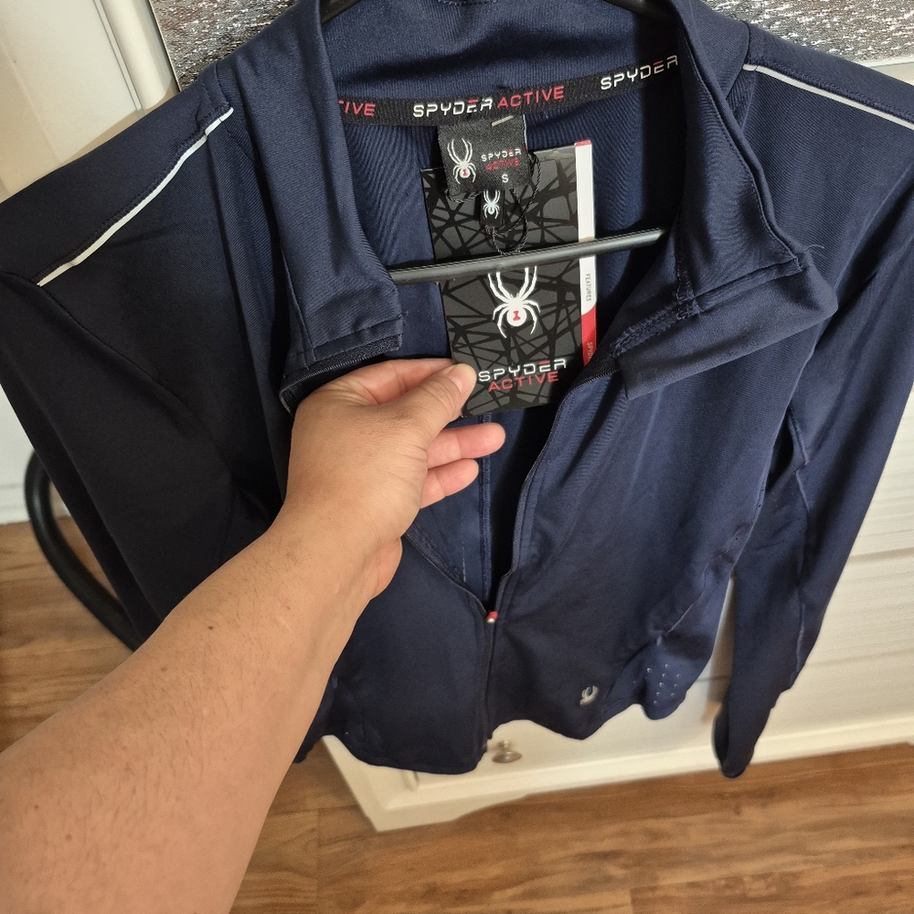 Spyder Dark Blue Performance Jacket
